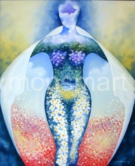 The Garden by Cornelis Monsma