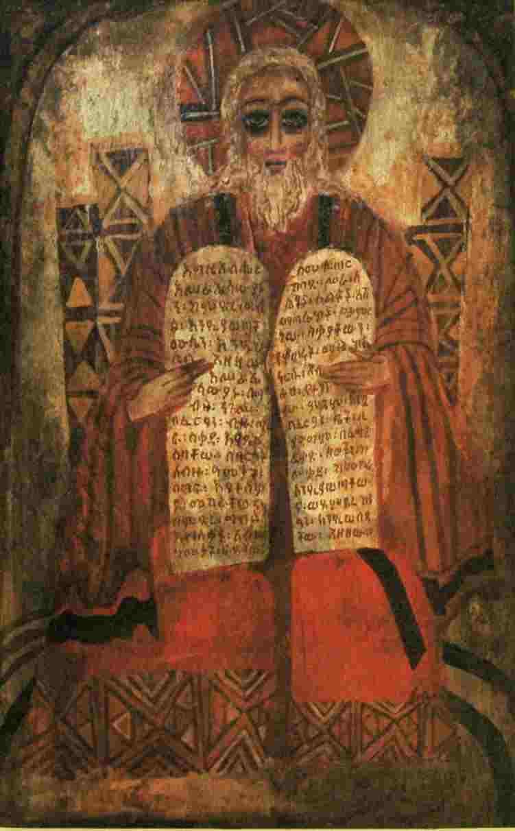 Moses and the Ten Commandments by Barbara Goshu