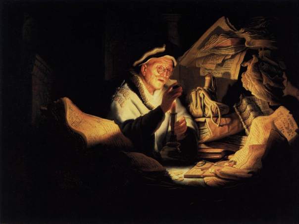 Parable of the Rich Man by&nbsp;Rembrandt