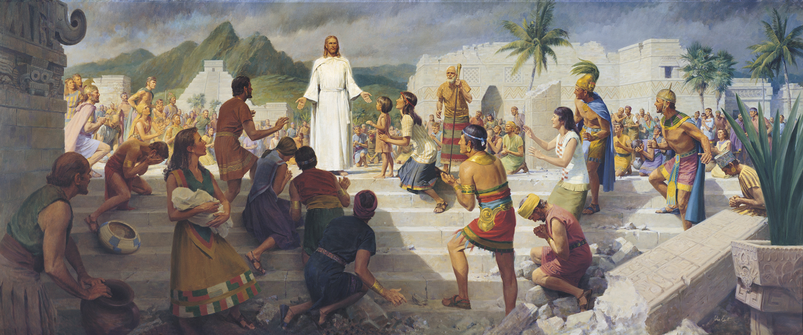 Jesus-christ-visits-the-americas-john-scott