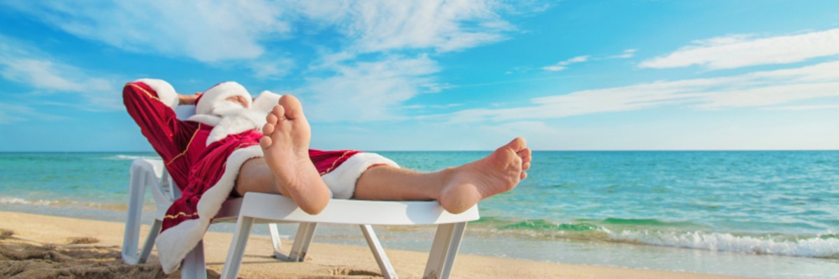 santa-beech-in-Australia