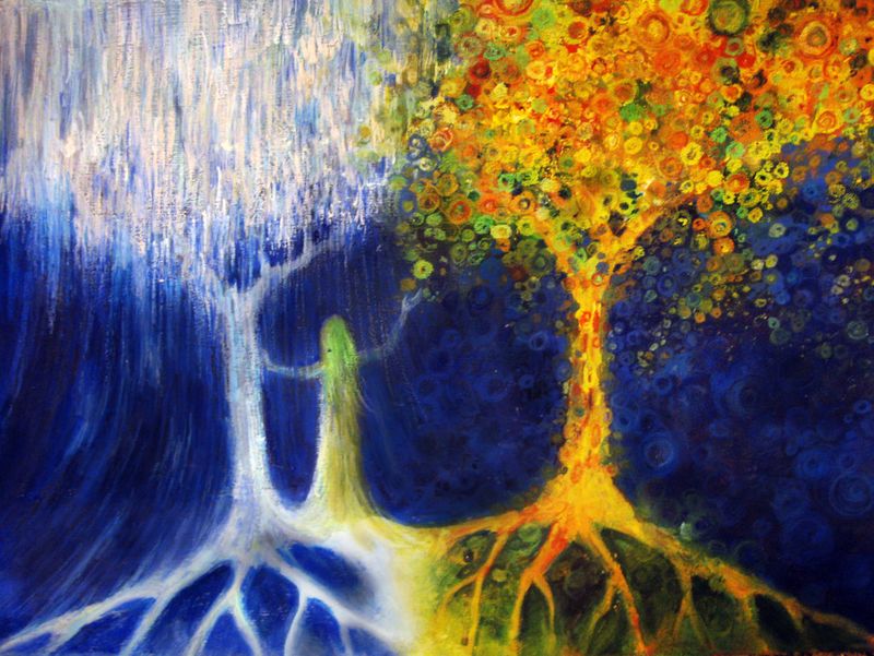 Two_trees_of_valinor_by_alasseaearello