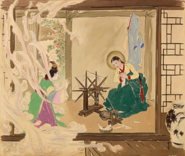 The Annunciation – Korean Style