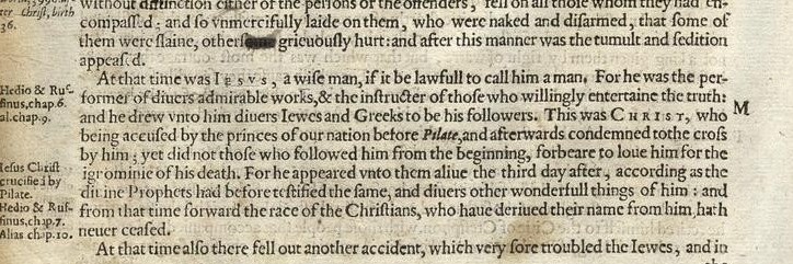 Evidence for Christ from non-Christians