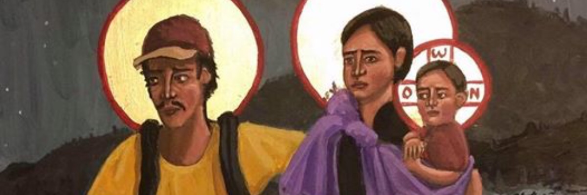 The Holy Family as Refugees