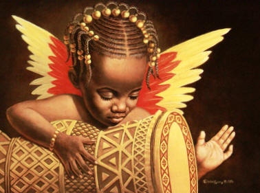 african-angel-child