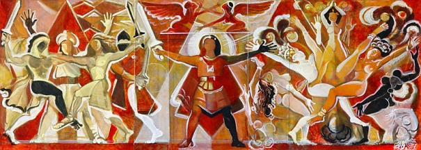 The Dance of King David: A Paining by Iliya&nbsp;Armanovsky