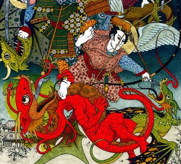 Great Battle in Heaven by Daniel&nbsp;Mitsui