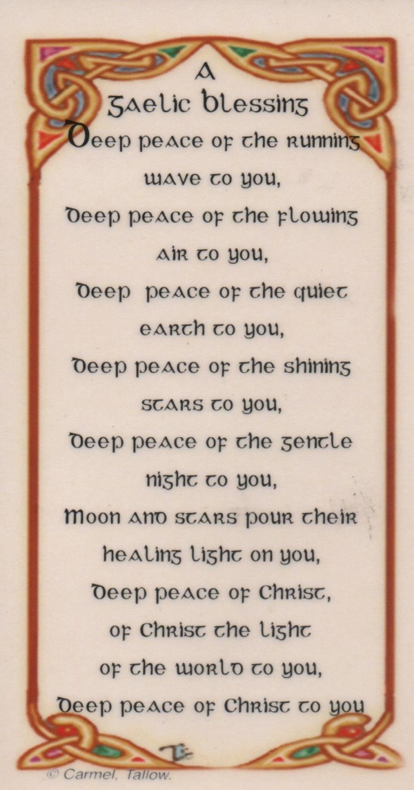 A Gaelic Blessing